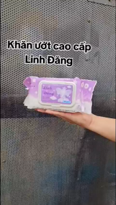 Combo [ 6 10 12 18 ] Bịch Khăn giấy ướt LINH ĐĂNG 700gr không cồn không mùi an toàn cho da