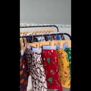 Combo 5 Quần đùi quần ngủ caro H33- mặc ở nhà mặc ngủ chất liệu thun cotton co giãn thoáng mát - Giao Mẫu Ngẫu Nhiên( Màu sáng)