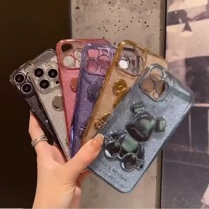 ส่งจากไทย เร็ว1-2วัน เคสโทรศัพท์ Case Xiaomi Redmi A1 Redmi 12c หมีกากเพชร3in1 งานสวย ดูดี สีสันน่ารัก