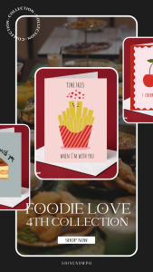 Time Fries When I’m With You Card Cute Love Friendship Greeting Card