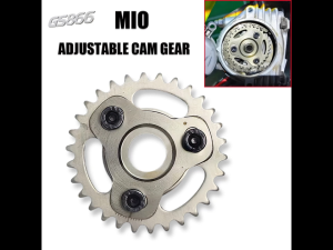 ADJUSTABLE CAM GEAR FOR YAMAHA MIO LIGHTEN TIMING GEAR