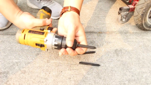 Mata Obeng Ketok Type (+) dan (-) Set 4 Pcs Magnet TwinMaster