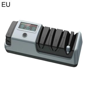 Multifunctional 5-in-1 Electric Knife Sharpener-3 Rotational Speed Adjustable Electric Knife Sharpeners for Kitchen Knives