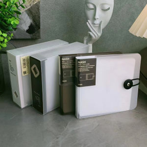 Japanese-Style Minimalist DVD Disc Storage Book 24 Pieces Portable Bag Car Office Company Game Album CD CD Storage Package