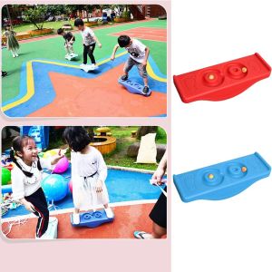 Kids Wobble Board Outdoor Plastic Balance Board Seesaw Toy For Exercise Sensory Integration Ability