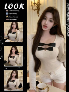 Unique Fitted Long Sleeve T-Shirt Women Autumn Winter