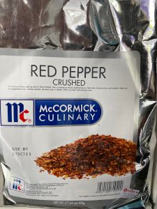 McCormick Culinary Red Pepper Crushed 500g - Spicy seasoning for cooking