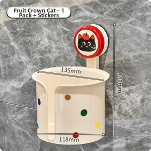 AIJIADA | No-Drill Bathroom Tissue Holder Wall-Mounted