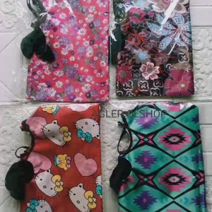 SATAMO SARUNG TANGAN STANG MOTOR WANITA MODEL MOTIF ANTI AIR HARGA GROSIR