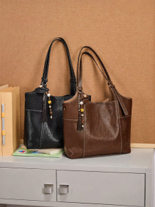 Josiny | Women Vintage Tote Bag Fringe Decorated
