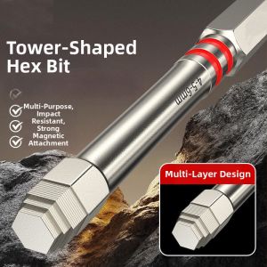 Strong Magnetic Tungsten Steel Hex Bit