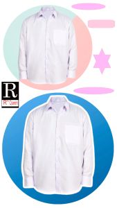Baju Panjang Putih Nyaman Dipakai & Universal