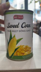 Date 02/27  Ngô ngọt nguyên hạt Doveco lon 450g