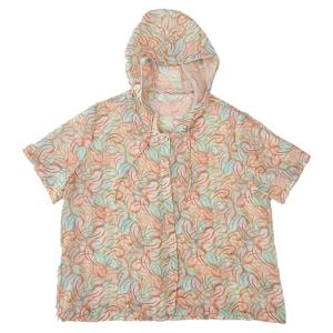 WUSEWUWEI | Odorless Flavorless Flax Short Sleeve Casual Loose Thin Womens Shirt Summer 2025 New Print Hat Upper Body Coat