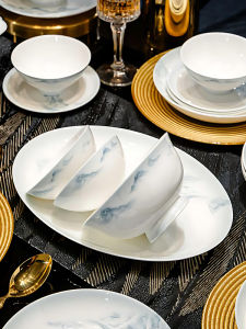 Đĩa Đựng Cơm Bằng Sứ Jingdezhen Trung Quốc Màu Trơn Đơn Giản Thiết Kế Đơn Giản Đĩa Đựng Cơm Tròn Bằng Sứ Xương Trung Quốc