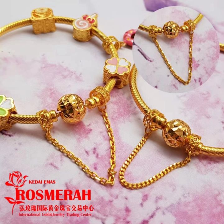 KEDAI EMAS ROSMERAH 916 safety chain 916 安全链 Lazada