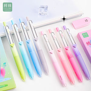 Colin Exclusive Heart-Pounding Colorful Click Pens 05 High Aesthetic Note-Taking Highlighting Quick-Drying Scrapbooking Pens