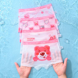 Girls Summer Ice Silk Briefs Flat Angle Breathable Quick Dry Underwear Cool Feeling Comfortable Polyester Fiber Kids Pants