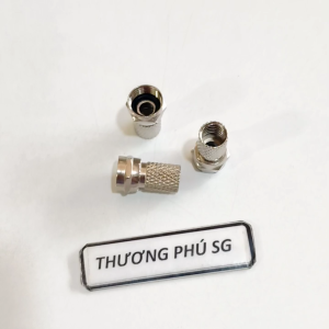 Đầu F5 dùng cho cáp truyền hình cáp Camera cáp Tivi: Bịt 5 đầu / Bịt 10 đầu