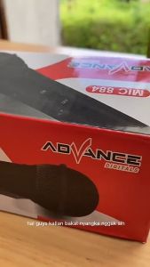 Advance microphone karaoke suara jernih 6.5mm Professional Dynamic Microphone Kabel Mic MIC-884