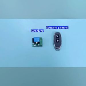 RF433Mhz Wireless Remote Control Smart Switch AC 75-220V/DC 9-72V 30A Relay On Off Receiver Transmitter For Water Pump Motor LED