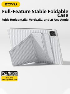 Zoyu | Durable Anti-scratch iPad Case Kevlar-pattern
