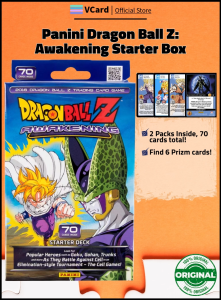 Panini Dragon Ball Z: Awakening Starter Box. -100% Original-. Dragonball Card. TCG.