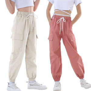 Rolanko Pants for Kids: Loose Jogger Cargo Trousers for Sports & Casual Wear