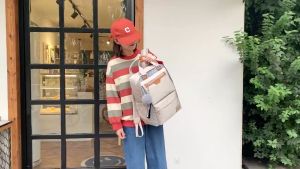 Backpack for college student Waterproof Large capacity Korean style 15.6 inch Laptop bag Big travel bags for women