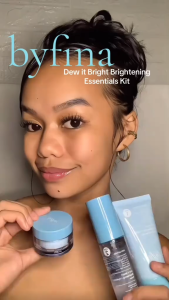 Byfina Essentials Kit + Eye Serum Set | For Dark Circles & Dull Skin Repair