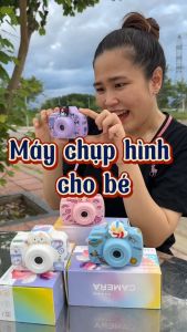 TẶNG THẺ NHỚ 16G - Máy ảnh chụp thật cho bé máy ảnh kỹ thuật số có game đồ chơi chụp ảnh cho bé