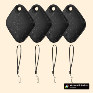 1/4-pcs Eco Friendly Location Tracker Keys Finder for Android Google Find Hub Positioning Far Away Smart Tag for Pixel Tecno GMS