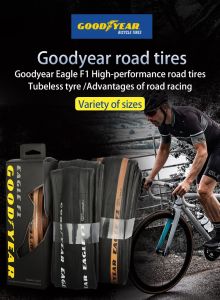 Lốp Xe Đạp Goodyear Eagle Sport Xe Đạp 700x25C/28C Lốp Sỏi Có Thể Gập Lại