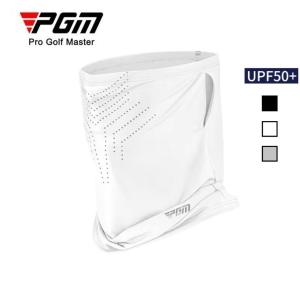 PGM หน้ากากปิดหน้าความรู้สึกเย็นกอล์ฟป้องกันรังสียูวี UPF50ระบายอากาศได้ดีผ้าคลุมหน้าสำหรับผู้ชายผู้หญิงผู้ใหญ่