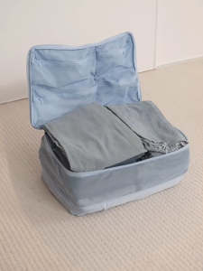 5-in-1 Travel Organizer Compression Packing Fits Over Luggage Handle Save 50% More Space