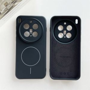 szhaiyu | For VIVO X300 Ultra X200 Pro Case Magnetic Skin Feeling Liquid Silicone for Magsafe Case for Vivo X300S Wireless Charging Cover