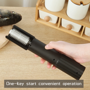 Wireless Electric Coconut Grate with Stainless Steel Blade Handheld Coconut Shredder automatic fish scale removal machine Anti-splash Design Suitable for Kitchen/Commercial