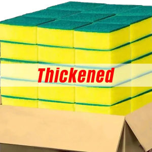 1-10pcs Highly Absorbent Dishwashing Sponge Kitchen Clean Rub Pot Rust Focal Stains Sponge Removing Kit Home Cleaning Brush Sponges