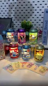 Sanrio | Bộ Sưu Tập Mô Hình Cinnamoroll Soda Can Series Blind Box Cảnh Đường Phố Cửa Hàng Bánh Ngọt Đồ Trang Trí Bàn Làm Việc PVC Đồ Sưu Tầm Anime Dành Cho Fan.