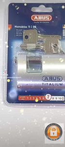 Ổ khóa cầu ngang ABUS 98TI/70 thân TITALIUM rộng 70mm 4 chìa vi tính - BH 5 NĂM