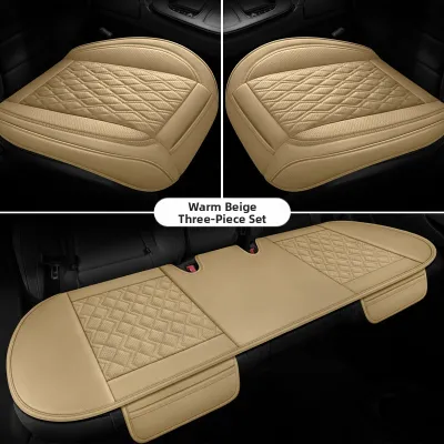BONINGYU | Leather Car Seat Protector Single Use For All Seasons