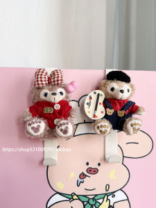 Couple Festive Red Cute Tsum Tsum Door Back Hook No Drilling Weight Bearing Door Back Partition Iron Material 3kg Max Load Universal