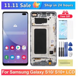 TFT LCD Touch Screen Digitizer for Samsung Galaxy S10 Plus/S10+ G975F / Ds (Samsung Galaxy S10 G973F Compatible)
