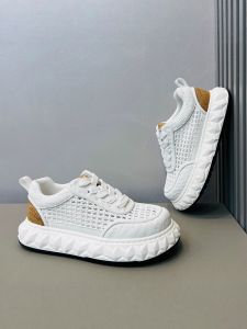 Nanjiren | Breathable Mesh Hollow Thick Sole Dad Shoes