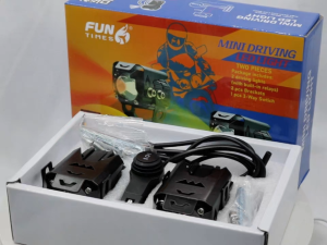 FUNTIMES 8 Lighting Modes Motorcycle LED Headlight Aluminum Alloy High Brightness for Night Riding IP67 Waterproof