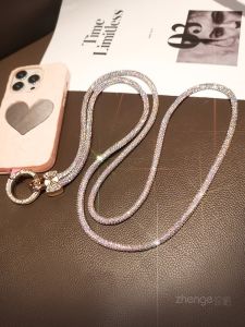 Durable Fashionable Outdoor Climbing Mobile Phone Strap Butterfly Knot Pendant Chain Shoulder Bag Clip Style Universal Phone Case