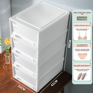 BEITEJIA | Drawer Underwear Organizer Storage Box