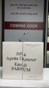 Thomas Kosmala No.4 Après L’Amour EDP 100ml Chính Hãng | Full Seal | Mùi Xạ Hương Sạch Sang
