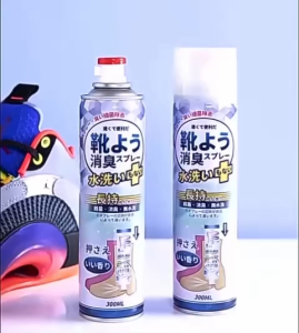 Xịt Khử Mùi Giày 360ml Ag+ | Xịt Thơm Sneaker Thể Thao Giày Kín Tiện Đặt Tại Khu Vực Để Giày