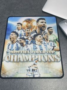 Argentina Massey Cup Mouse Pad Lock Edge Thickened Student Soccer Fan Gift Dormitory Office Keyboard Rubber Mat